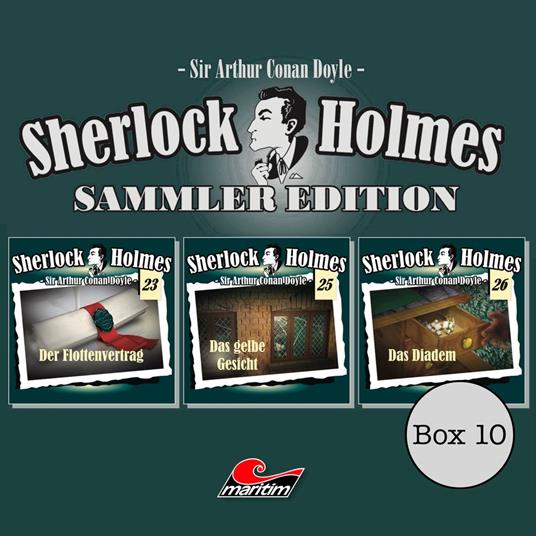 Sherlock Holmes - Die Originale, Box 10: Sammler Edition (ungekürzt)