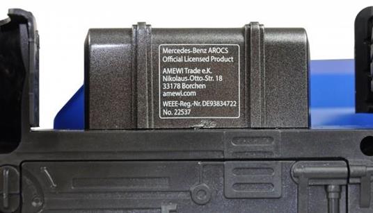 Amewi Mercedes Arocs License Dump Truck Motore elettrico 1:14 Dumper - 5