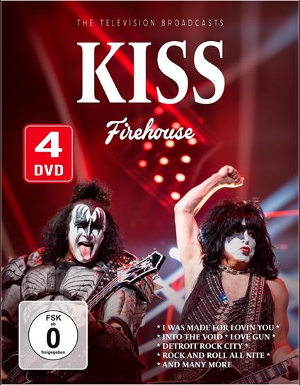 Firehouse (4 DVD) - DVD di Kiss