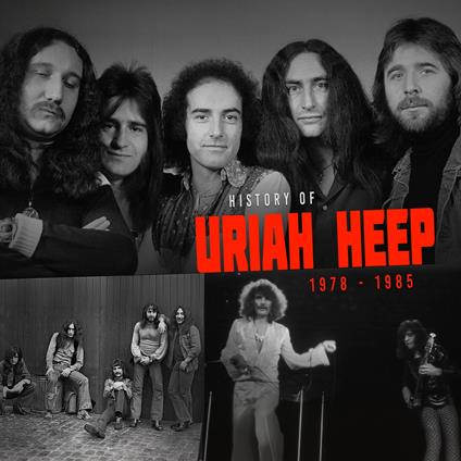 History Of Uriah Heep 1978-1985 (Transp. Edition) - Vinile LP di Uriah Heep