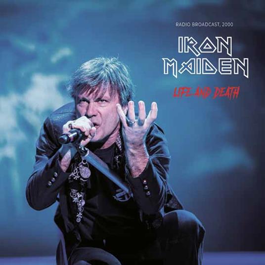 Life And Death - Radio Broadcast (Blue Vinyl) - Vinile LP di Iron Maiden