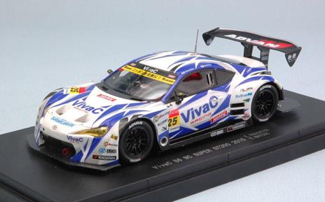 Vivac 86 Mc #25 Winner Sugo Super Gt 300 2015 T. Tsuchiya / T.Matsui 1:43 Model Eb45303