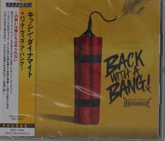 Back With A Bang! - CD Audio di Kissin' Dynamite