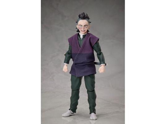 Demon Slayer: Kimetsu No Yaiba Buzzmod Action Figura 1/12 Genya Shinazugawa 15 Cm Aniplex