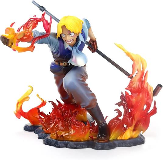 One Piece Excellent Model P.o.p. Pvc Statua Sabo Fire Fist Inheritance Edizione Limitata 15 Cm Megahouse