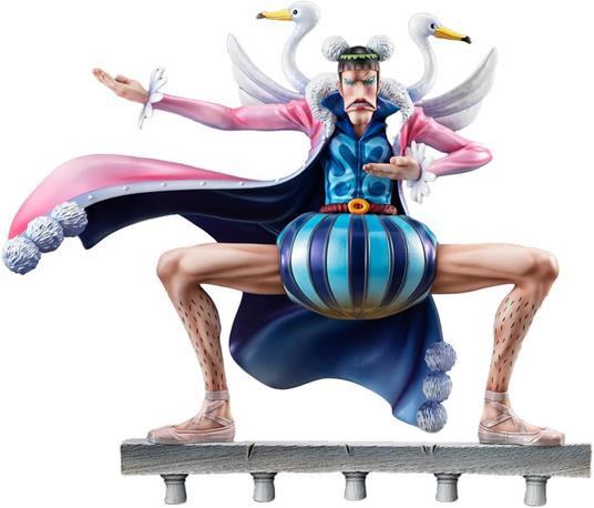 One Piece Pop Mr.2 Von Clay Statua Statua Megahouse
