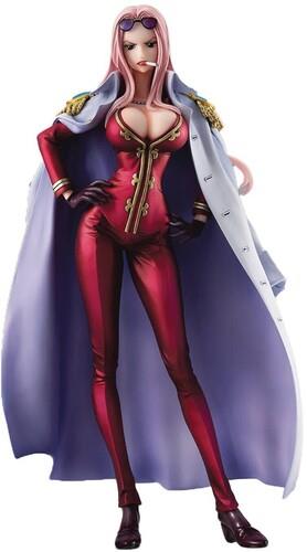 One Piece P.o.p Pvc Statua Black Cage Hina Edizione Limitata 23 Cm Megahouse