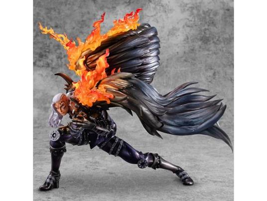 One Piece Portrait Of Pirates Wa-maximum Pvc Statua Beasts Pirates All-stars King 33 Cm Megahouse