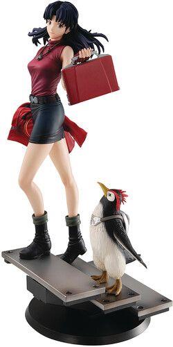 Rebuild Of Evangelion Gals Pvc Statua Misato Katsuragi & Pen Pen 25 Cm Megahouse