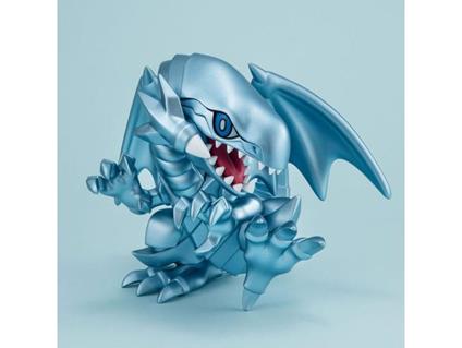Yu-gi-oh! Duel Monsters Megatoon Pvc Statua Blue Eyes White Dragon 12 Cm Megahouse