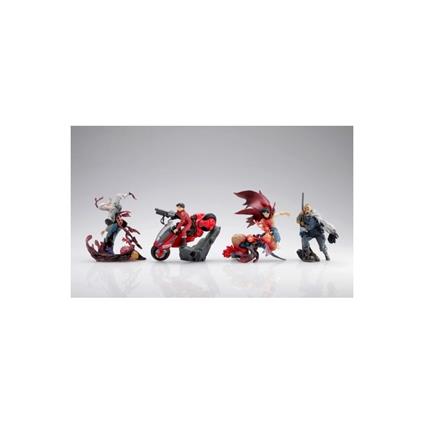 Kaiyodo Mini Q Akira Part 4 Deciding Battle 4 Figures Box