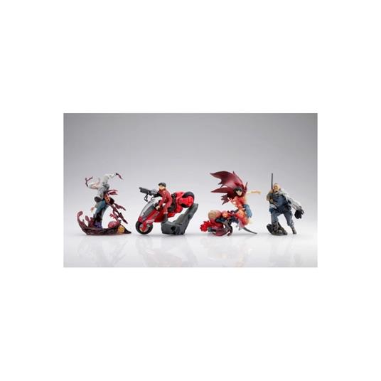 Kaiyodo Mini Q Akira Part 4 Deciding Battle 4 Figures Box