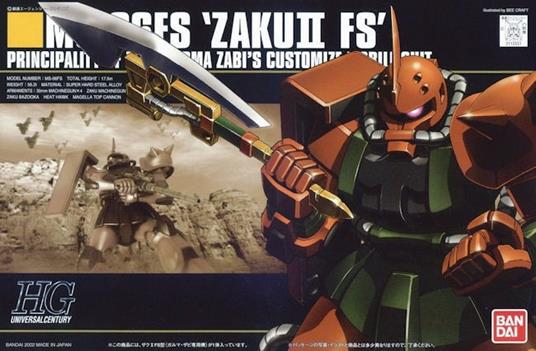 Bandai Zaku Ii Fs Ms 06Fs Hg 34 - 2