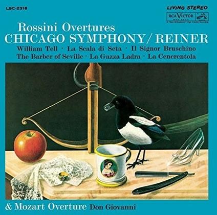 Overtures - CD Audio di Gioachino Rossini,Fritz Reiner