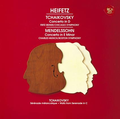 Mendellsohn: Violin Concerto & Tchaikovsky: Violin Concerto (Reissued:Sicc-30393 - CD Audio di Jascha Heifetz