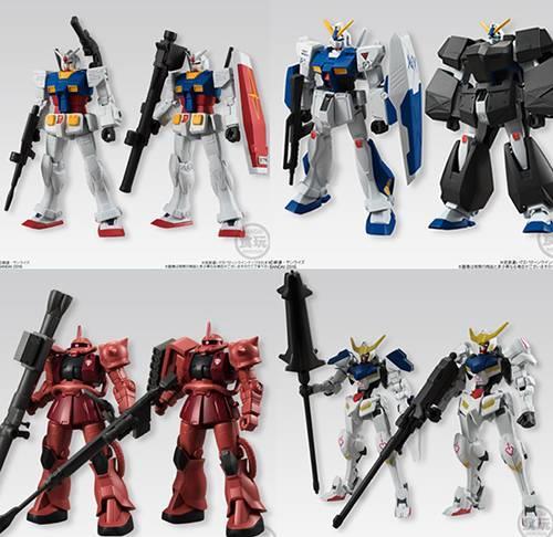 Set 10 pezzi Gundam. Universal Unit