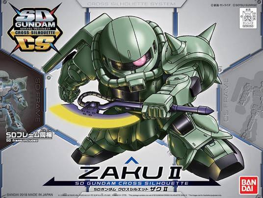 Sd Gundam Cross Silhouette Zaku Ii