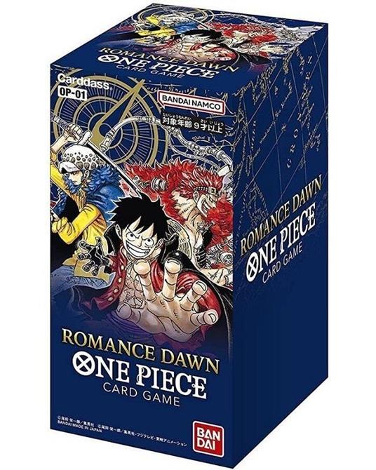 One Piece Card Romance Dawn OP-01 JAP Box 24 Buste