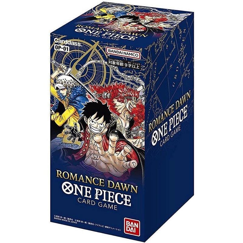 One Piece Card Romance Dawn OP-01 JAP Box 24 Buste