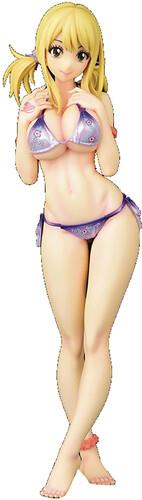 Fairy Tail Pvc Statua 1/6 Lucy Heartfilia Swimsuit Pure In Heart Twin Tail Ver. 27 Cm Orca Toys