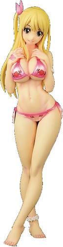 Fairy Tail Pvc Statua 1/6 Lucy Heartfilia Swimsuit Pure In Heart Maxcute Ver. 27 Cm Orca Toys