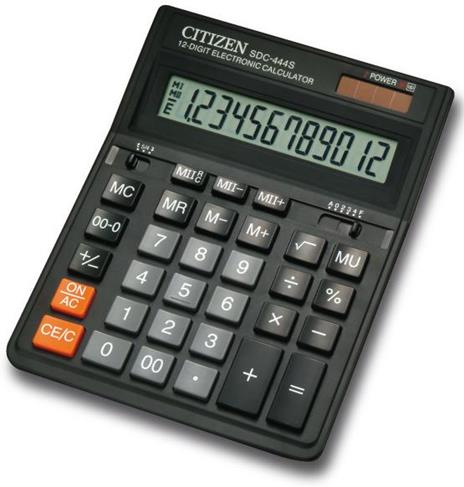 Calcolatrice Citizen SDC-4445 Nero - 2
