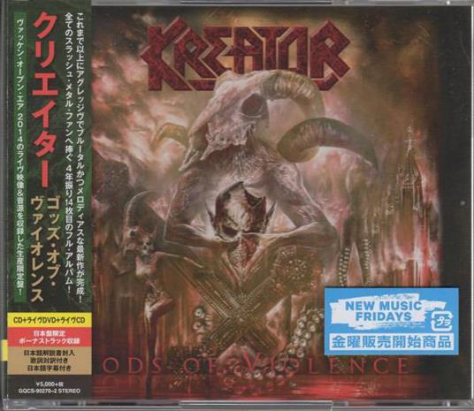 Gods Of Violence - CD Audio di Kreator
