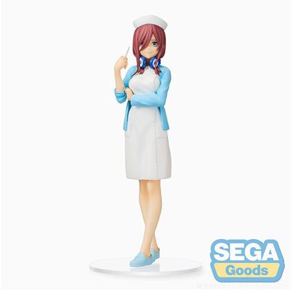 The Quintessential Quintuplets 2 Spm Pvc Statua Miku Nakano Nurse Ver. 21 Cm Sega