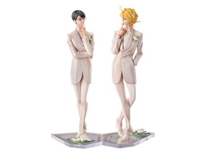 Doukyusei Pvc Statuas 2-pack 1/7 Hikaru Kusakabe & Licht Sajo: Wedding Ver. 24 Cm Orange Rouge