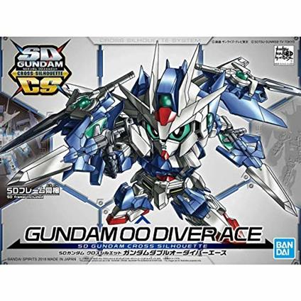Model Kit Sd Cross Silhouette Gundam 00 Diver Ace