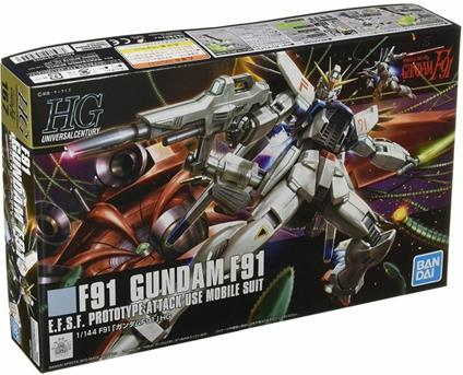 Gundam Model Kit Hguc 1/144 Gundam F91 13C