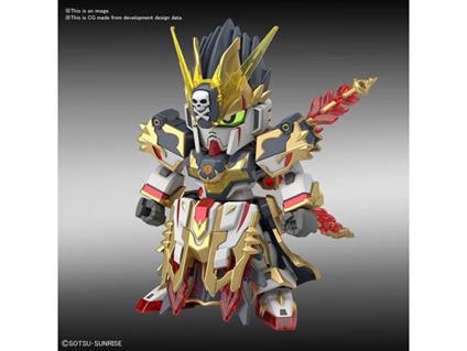 BANDAI MODEL KIT SD SANGOKU SOKETS GAN NING CROSSBONE G MODEL KIT