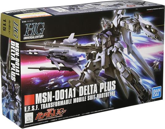 Bandai High Grade HGUC 1/144 Mobile Suit Gundam MSN-001A1 Delta Plus