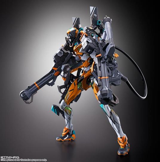 Neon Genesis Evangelion Metal Build Action Figura Eva-00/00'' Prototype 22 Cm Bandai Tamashii Nations - 3