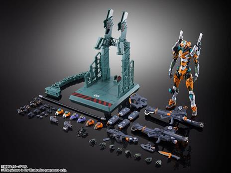 Neon Genesis Evangelion Metal Build Action Figura Eva-00/00'' Prototype 22 Cm Bandai Tamashii Nations - 6