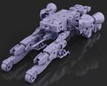 Bandai Hobby 30 Minute Missions #07 Space Craft Purple