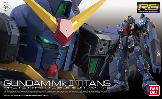 Bandai Real Grade RG 1/144 Mobile Suit Gundam RX-178 Gundam Mk-II Titans - 3