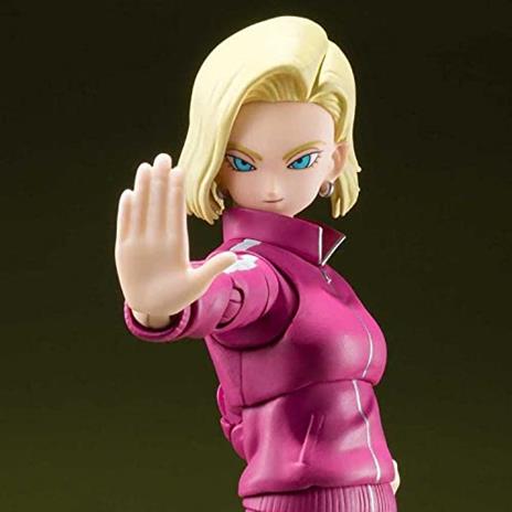 FIGURA ANDROIDE 18 SAGA DE LA BATALLA ENTRE UNIVERSOS DRAGON BALL SUPER 14CM - 2