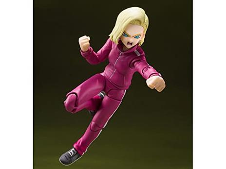 FIGURA ANDROIDE 18 SAGA DE LA BATALLA ENTRE UNIVERSOS DRAGON BALL SUPER 14CM - 3