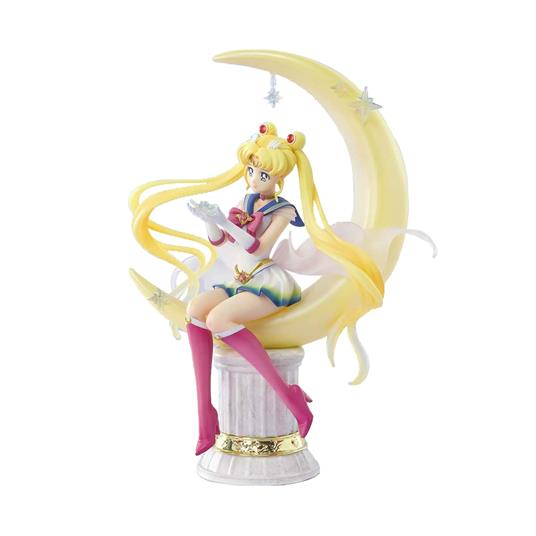 Sailor Moon Eternal FiguartsZERO Chouette PVC Statue Super Sailor Moon Bright Moon 19 cm