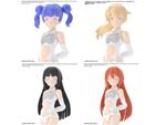 30MS OPTION HAIR STYLE PARTS VOL 3 (4) MODEL KIT BANDAI MODEL KIT