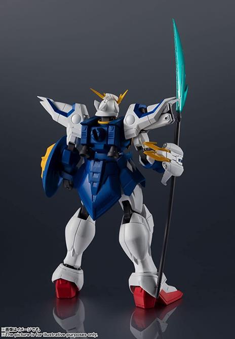 Mobile Suit Gundam Wing Gundam Universe Action Figura Xxxg-01s Shenlong Gundam 15 Cm Bandai Tamashii Nations - 3