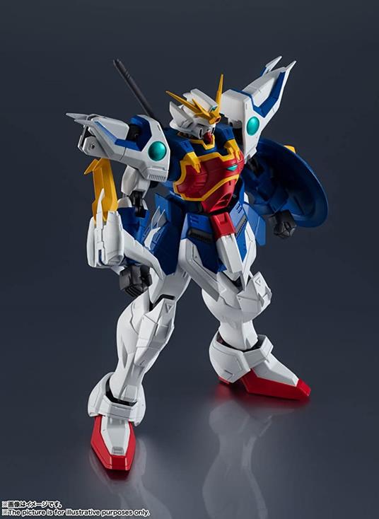 Mobile Suit Gundam Wing Gundam Universe Action Figura Xxxg-01s Shenlong Gundam 15 Cm Bandai Tamashii Nations - 4