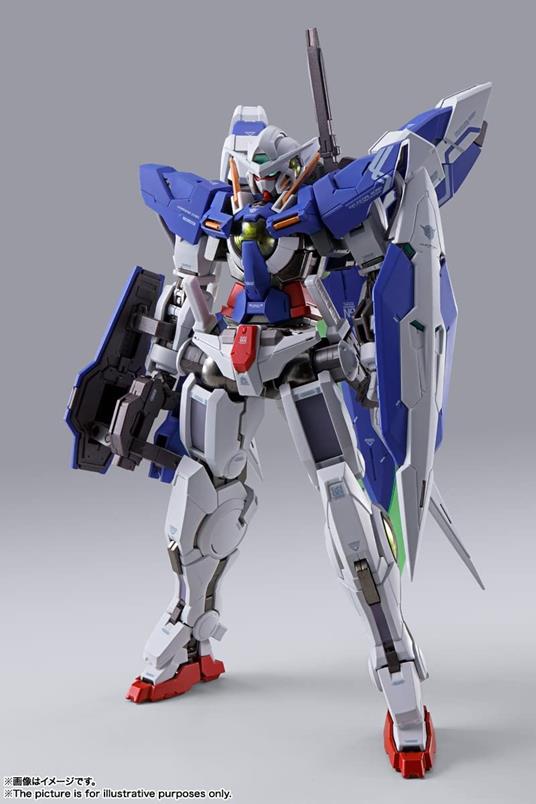 Mobile Suit Gundam 00 Revealed Chronicle Metal Build Diecast Action Figura Gundam Devise Exia 18 Cm Bandai Tamashii Nations - 2