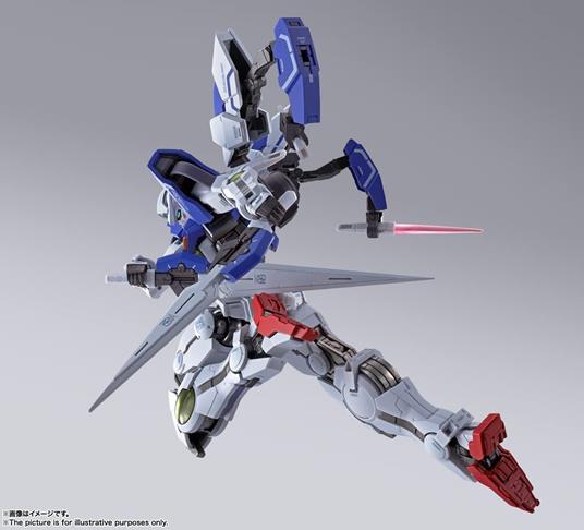Mobile Suit Gundam 00 Revealed Chronicle Metal Build Diecast Action Figura Gundam Devise Exia 18 Cm Bandai Tamashii Nations - 5