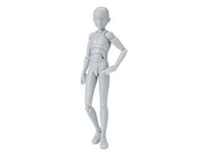 S.h. Figuarts Action Figura Body-kun School Life Edition Dx Set (gray Color Ver.) 13 Cm Bandai Tamashii Nations