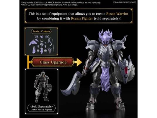 30MF CLASS UP ARMOR ROSAN WARRIOR Model Kit Bandai Model Kit Gunpla