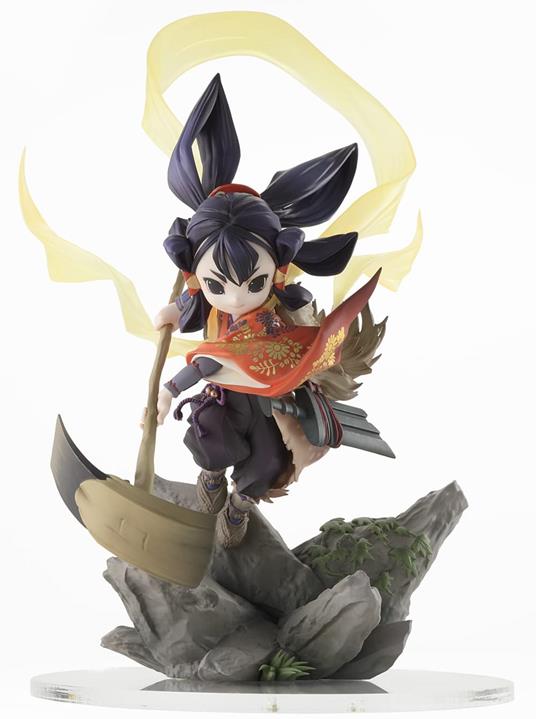 Sakuna: Of Rice E Ruin Pvc Statua 1/7 Princess Sakuna 22 Cm Bellfine