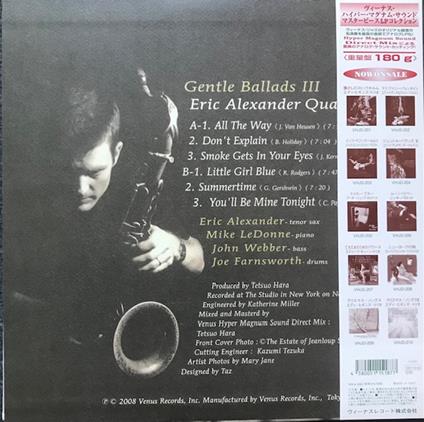 Untitled - Vinile LP di Eric Alexander