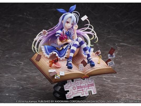 No Game No Life Statua 1/7 Shiro Alice In Wonderland Ver. 24 Cm Estream